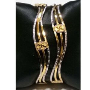 22KT Gold Designer Fancy Copper Kadli
