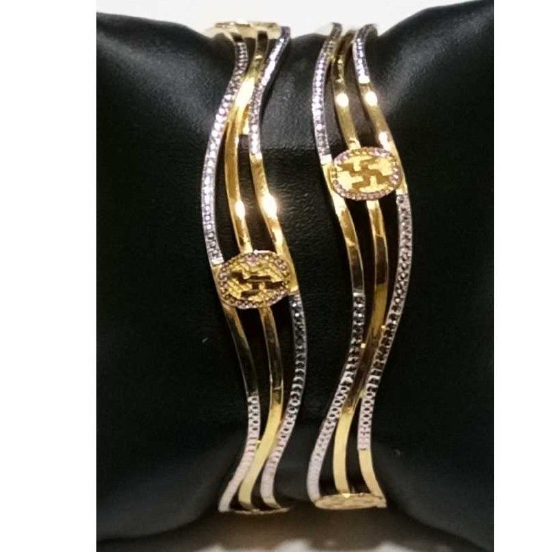 22KT Gold Designer Fancy Copper Kadli