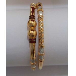 22KT Gold Ladies Indian Fancy Bangle