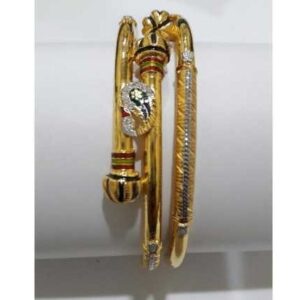 22KT Gold Pipe Kadli