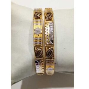 22KT Gold Fancy Bangle