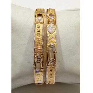 22KT Gold Fancy Bangle