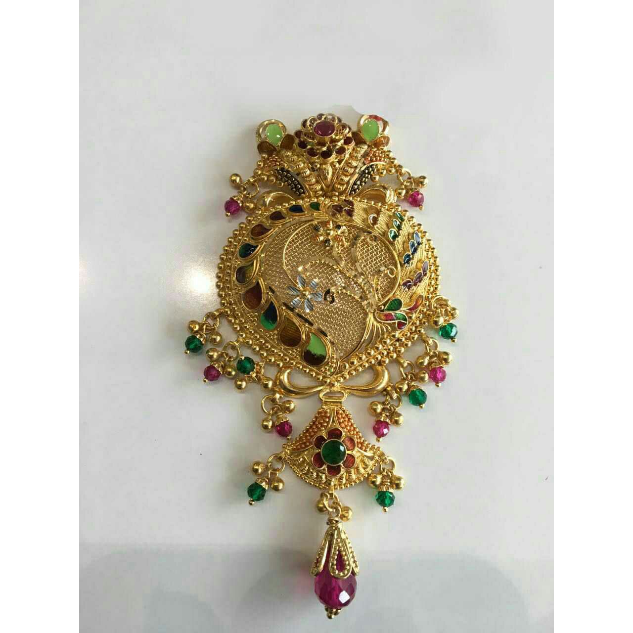 22KT Gold Ladies Indian Fancy Mangalsutra Pendant