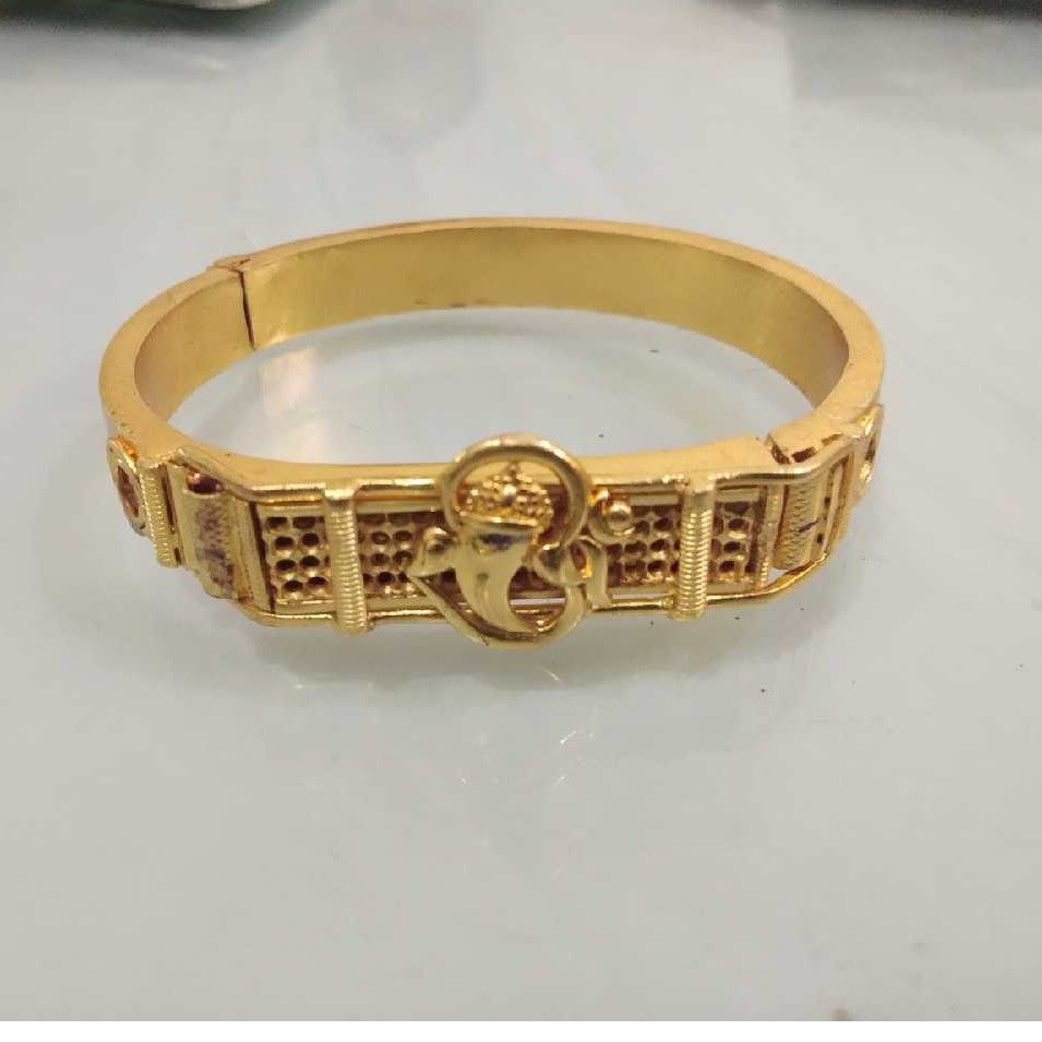 Brass Indian Gents Ganesh Designer Bracelet
