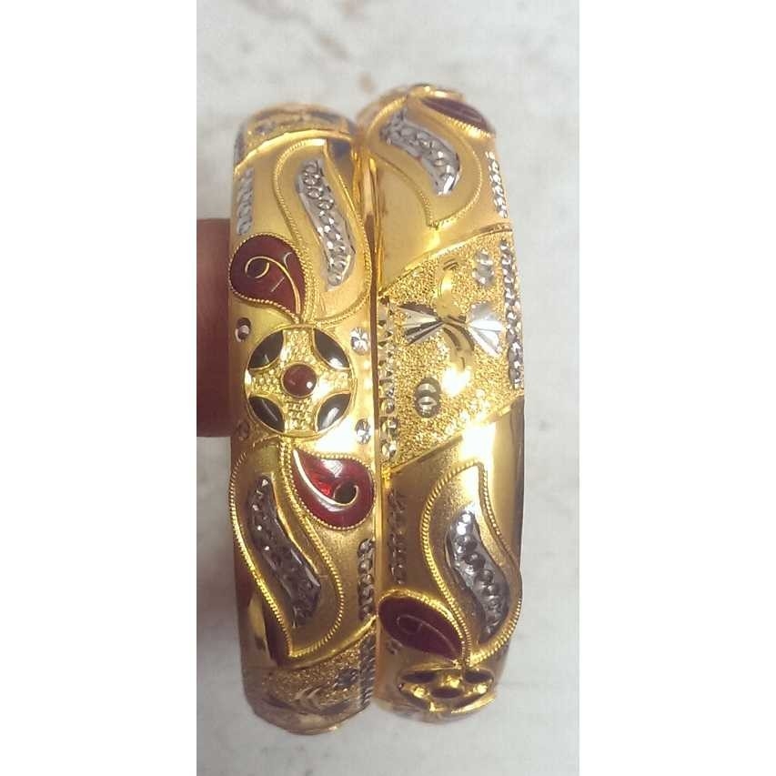 Gold Fancy Bangles
