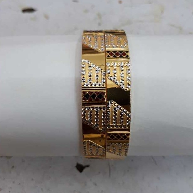22KT Gold Fancy Bangles
