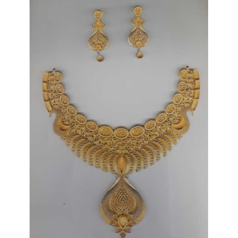 22KT Gold Necklace Set