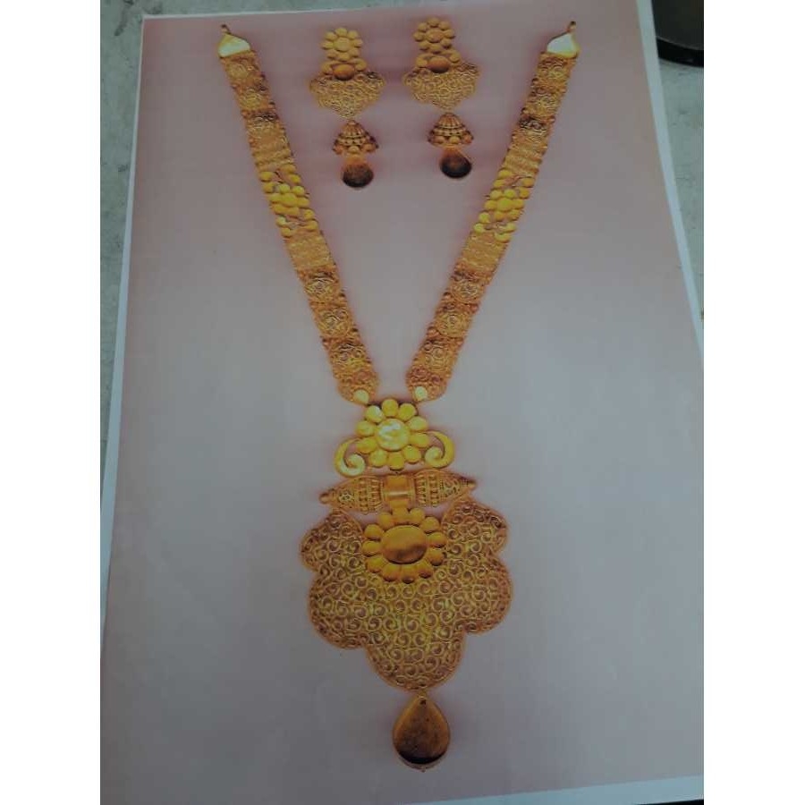 22KT Gold Ladies Necklace Set