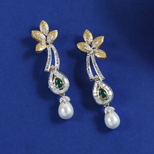 Designer diamond necklace set
