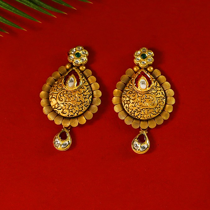 916 gold antique necklace set - Image 3