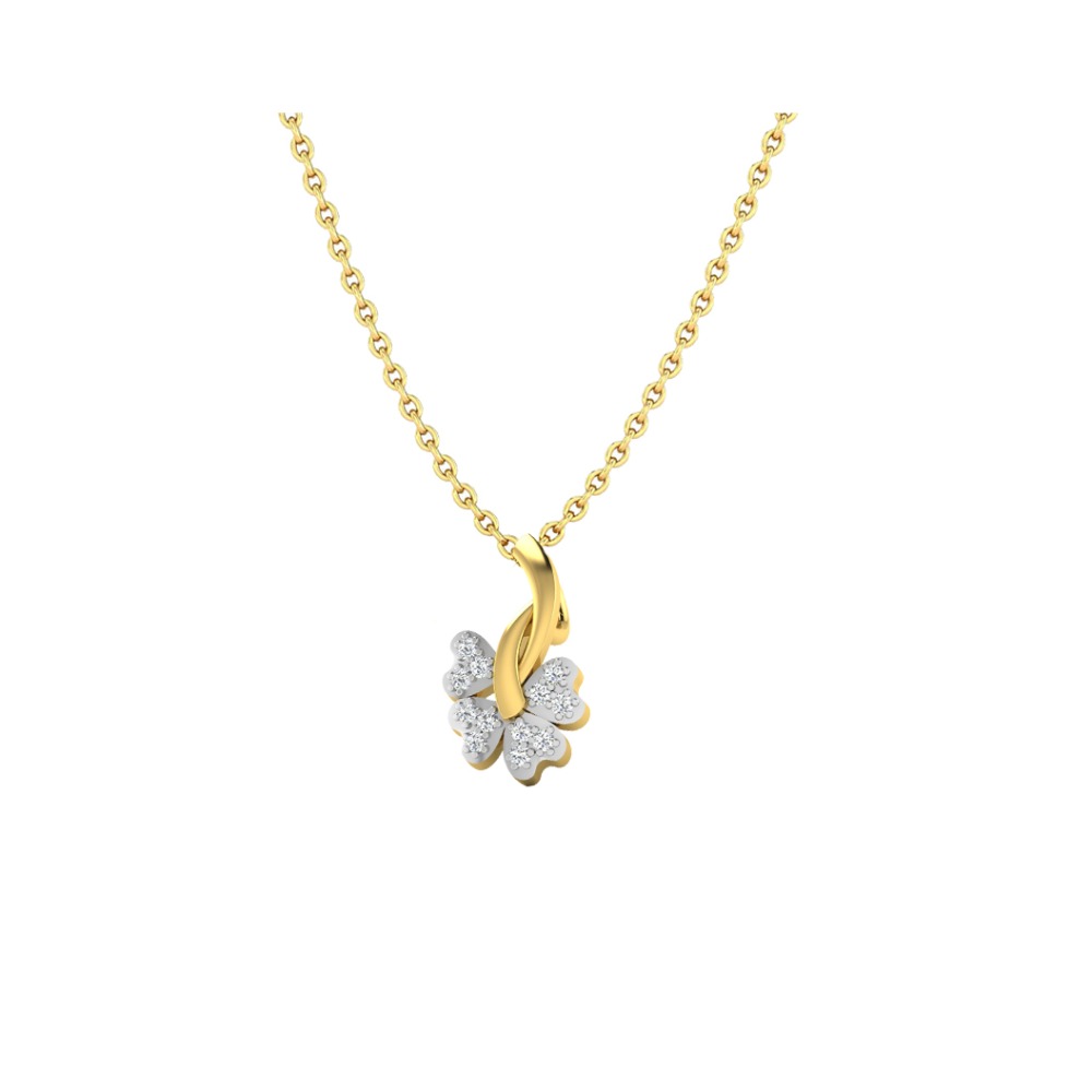 small diamond pendent