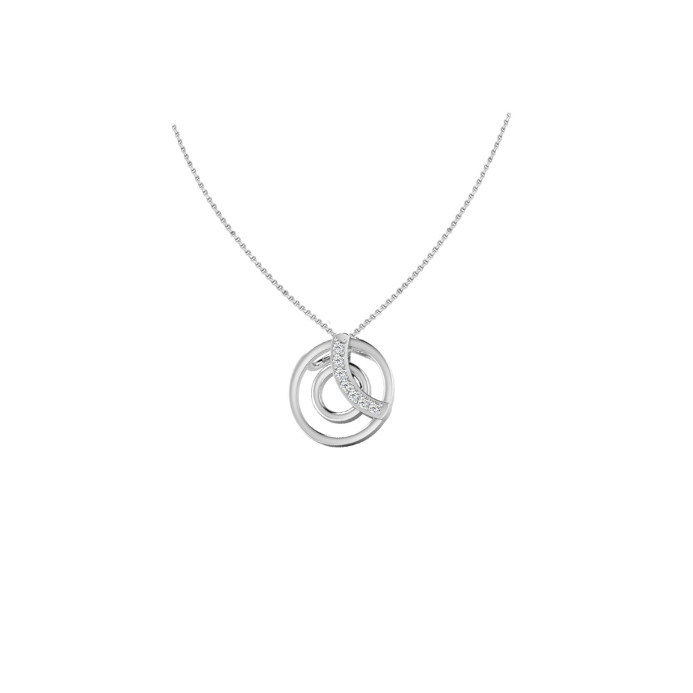 round diamond  pendent