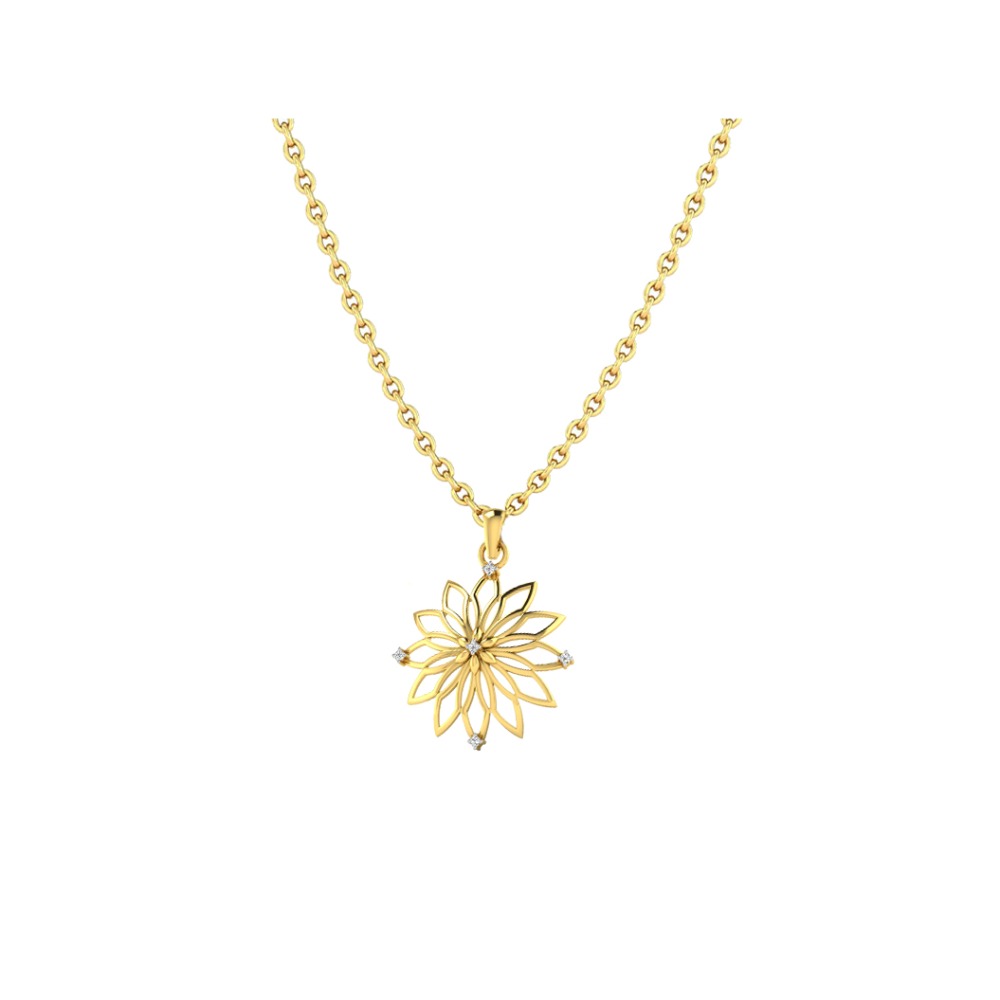 floral pendent