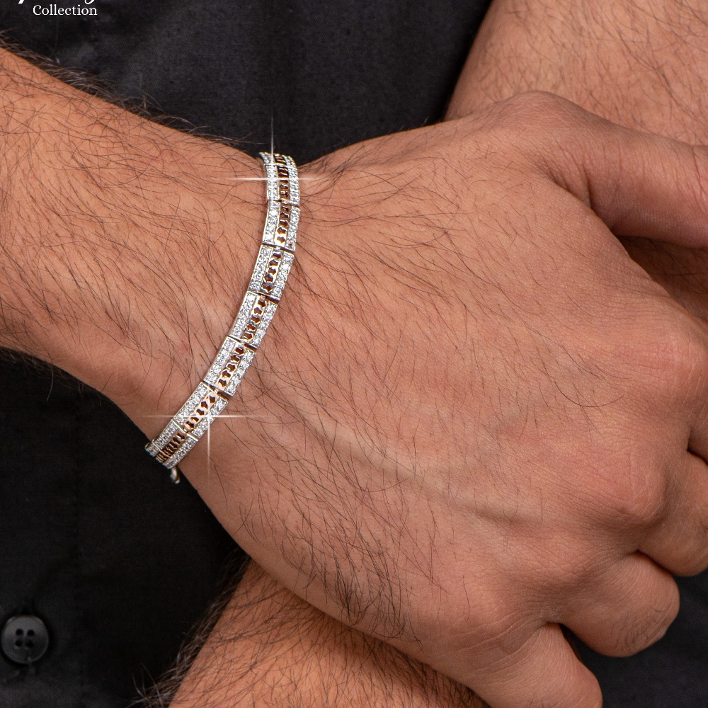 RUGGED ROSE GOLD BRACELET - Image 2