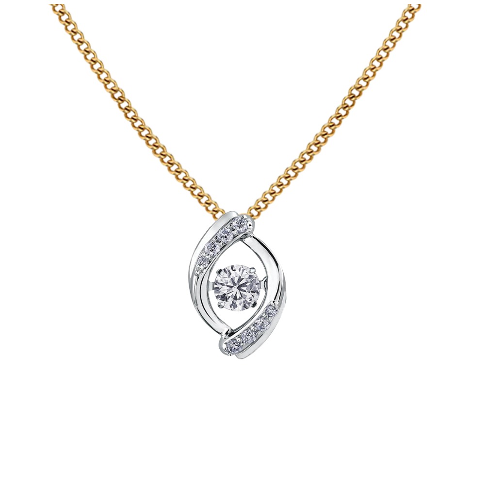solitaire pendent