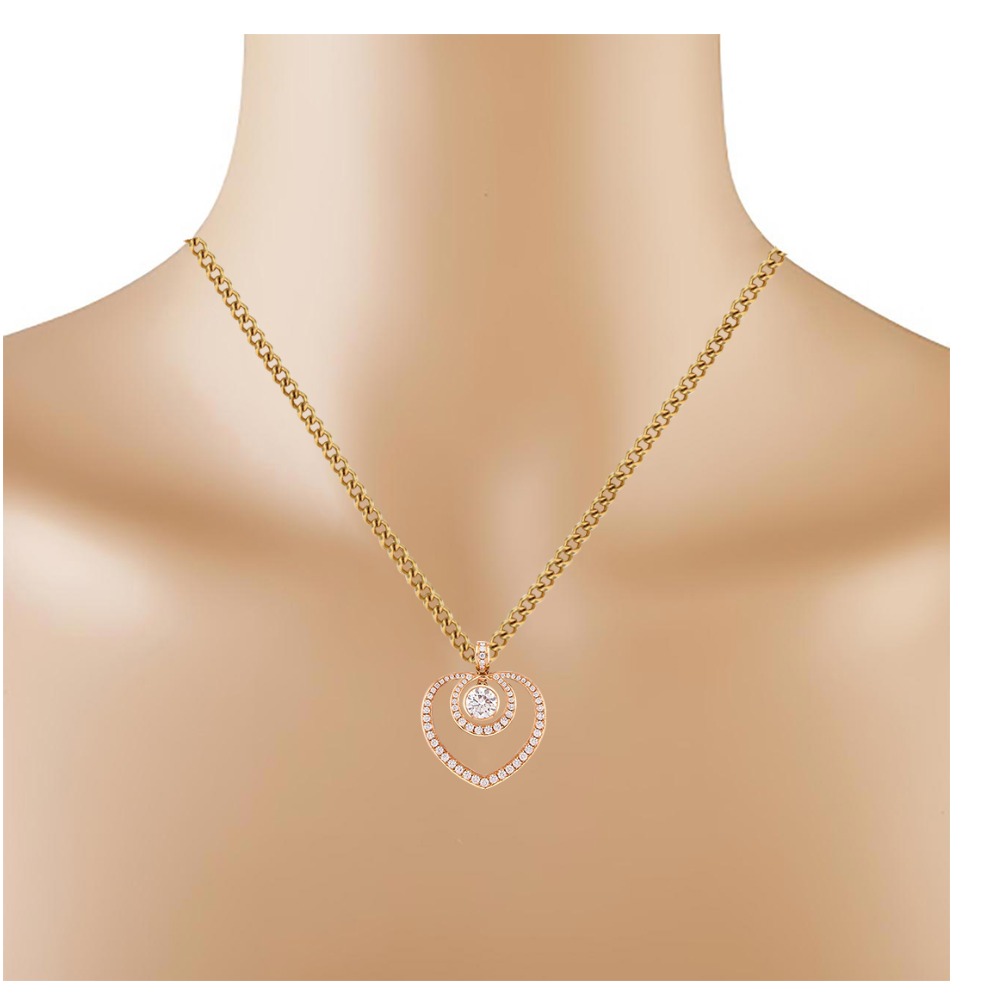 2 liner heart shape pendent - Image 2