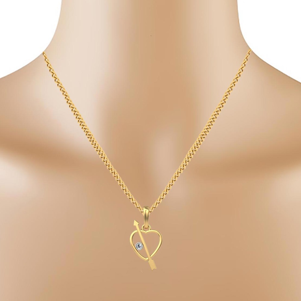 heart with arrow pendant - Image 2