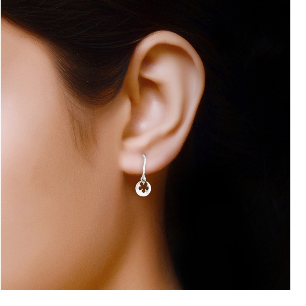 flower cutout earring - Image 2