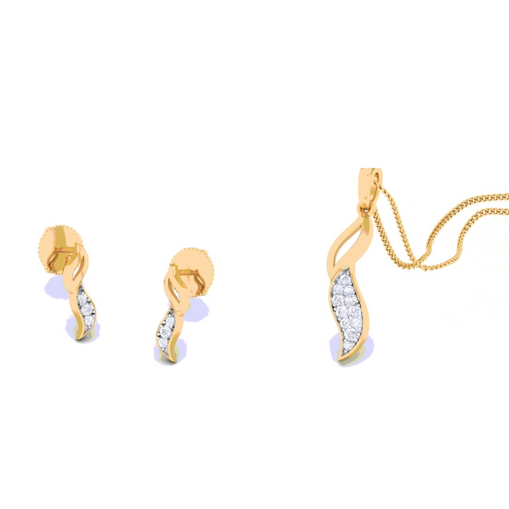 fancy curves pendant