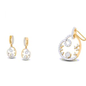 diamond pendant set