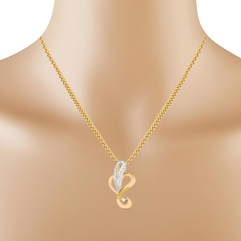 fancy curves pendant - Image 2
