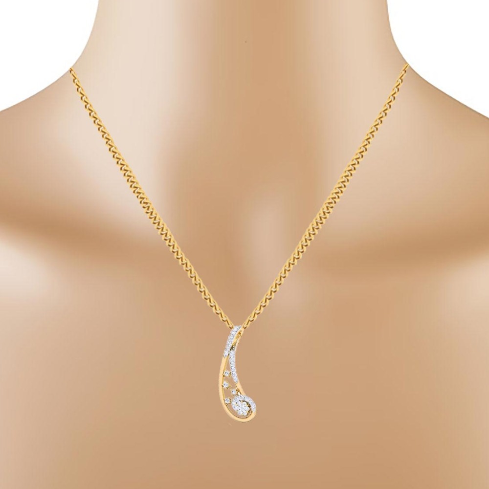 fancy curves pendant - Image 2