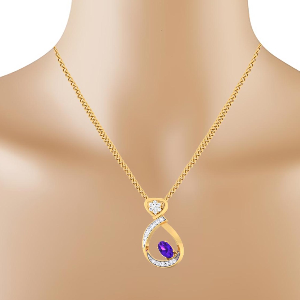 color stone pendant - Image 2