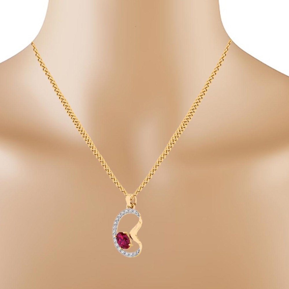 color stone Pendant Set - Image 2