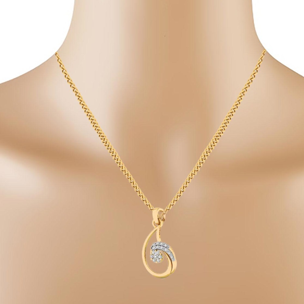 fancy curves pendant - Image 2
