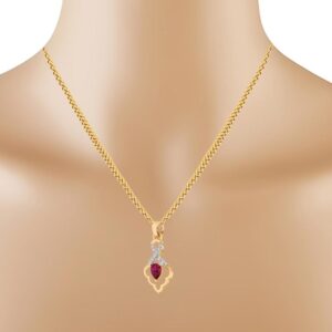 color stone Pendant Set