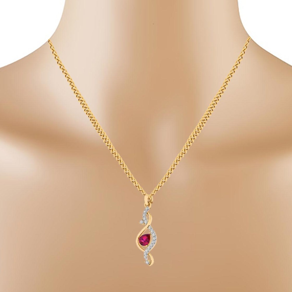 color stone pendant - Image 2