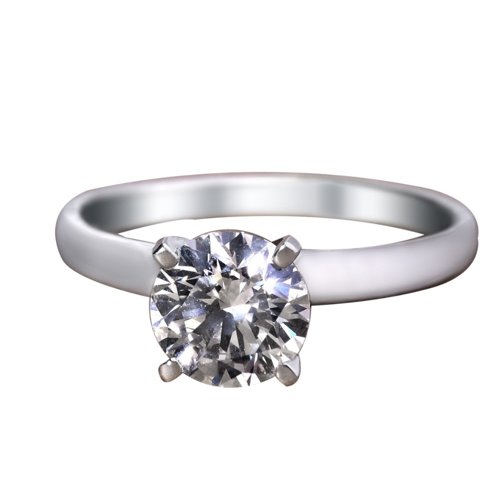 14KT SOLITAIRE RING