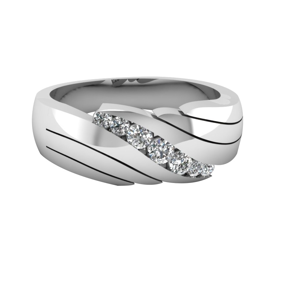 14KT S SHAPE RING