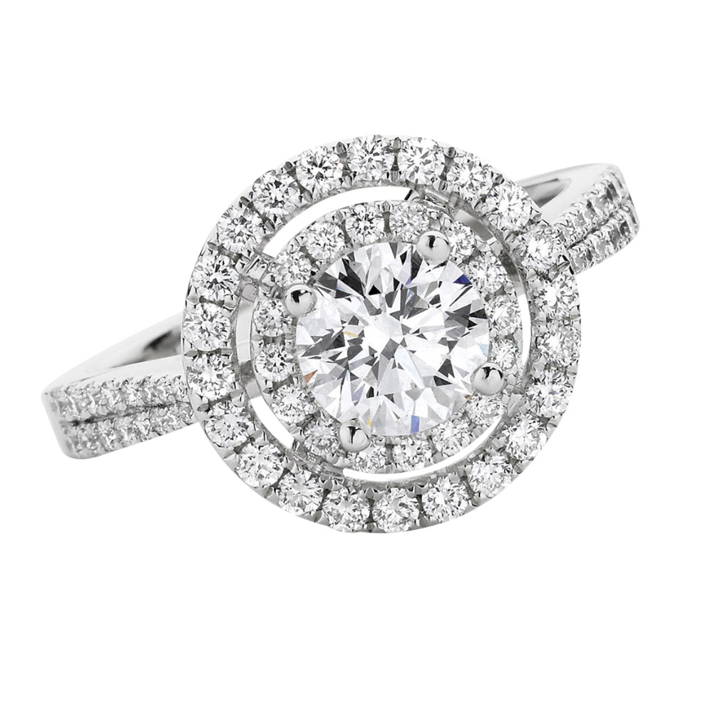 14KT ROUND DIAMOND RING