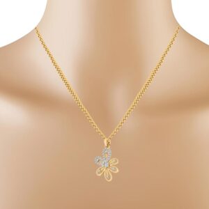 fancy curves pendant
