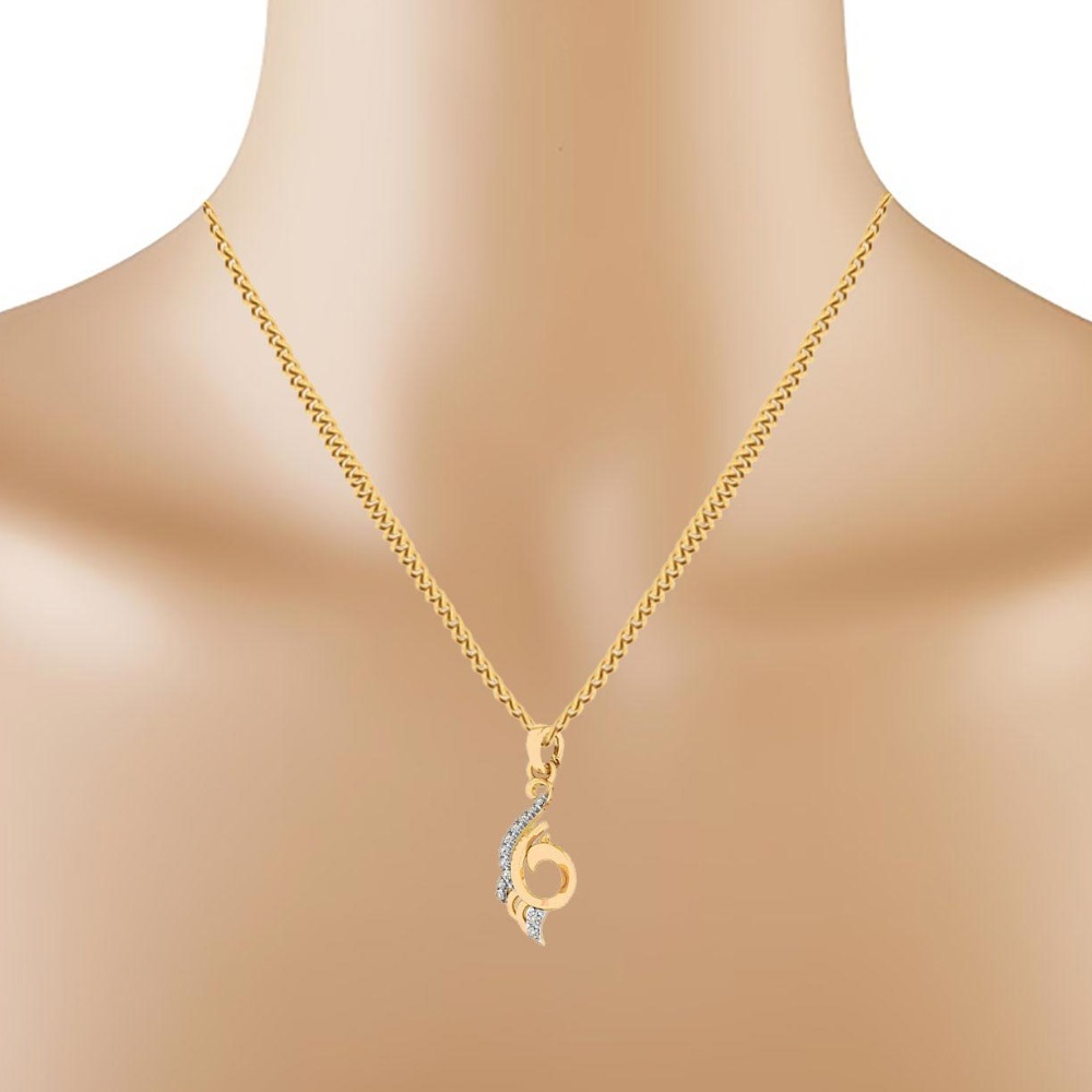 fancy curves pendant - Image 2