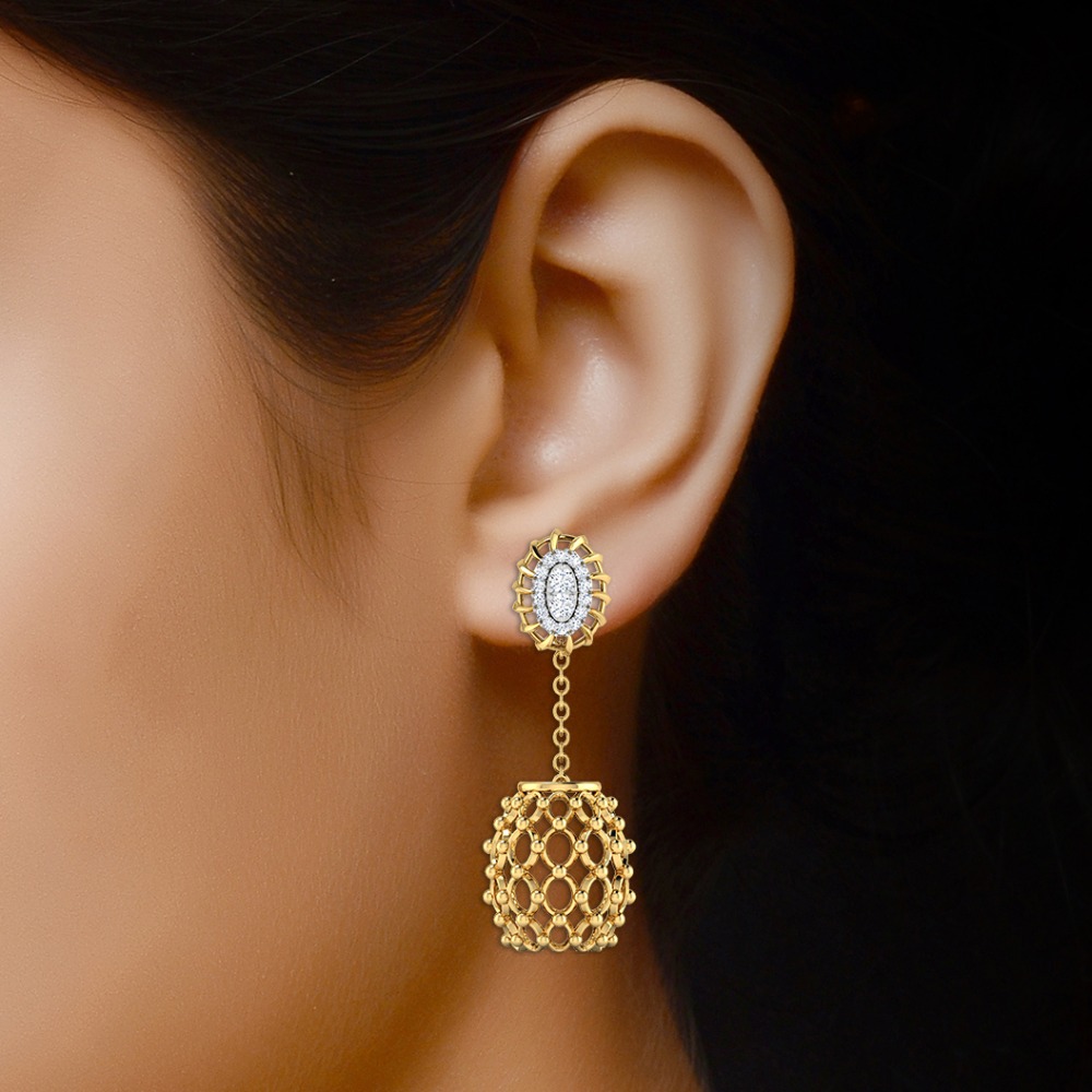 long jali jhumki - Image 2