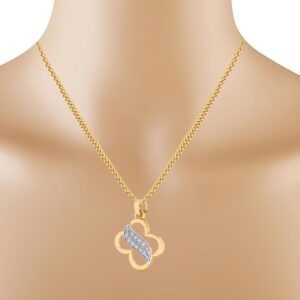 fancy curves pendant