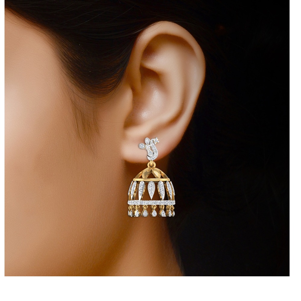diamond jhumki - Image 2