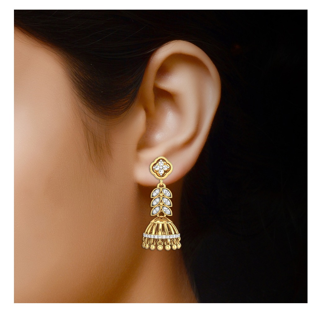 diamond jhumki - Image 2