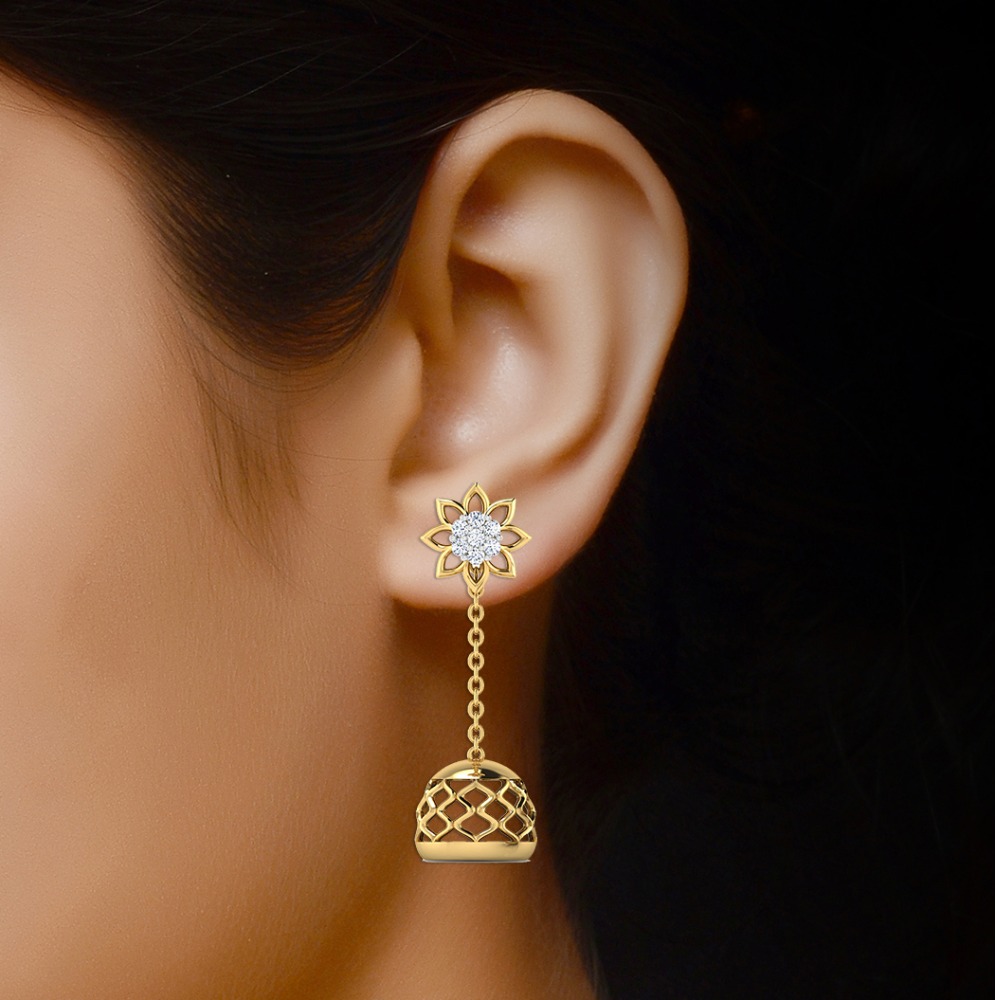 long jali jhumki - Image 2