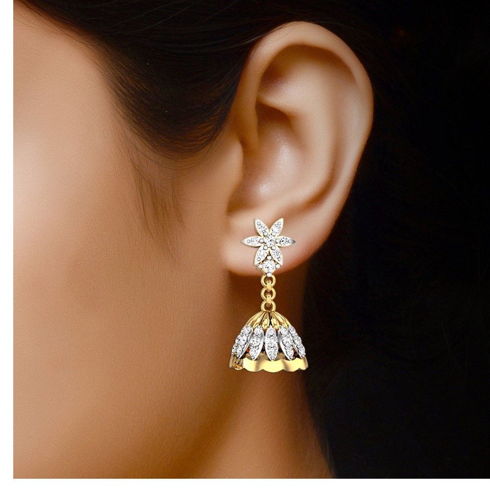 diamond jhumki - Image 2