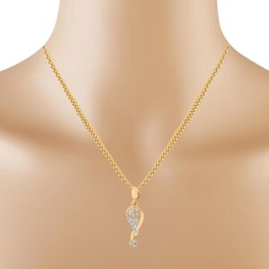fancy curves pendant