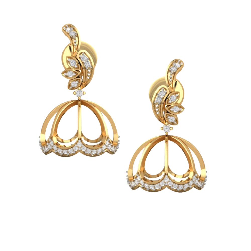 hollow jhumki