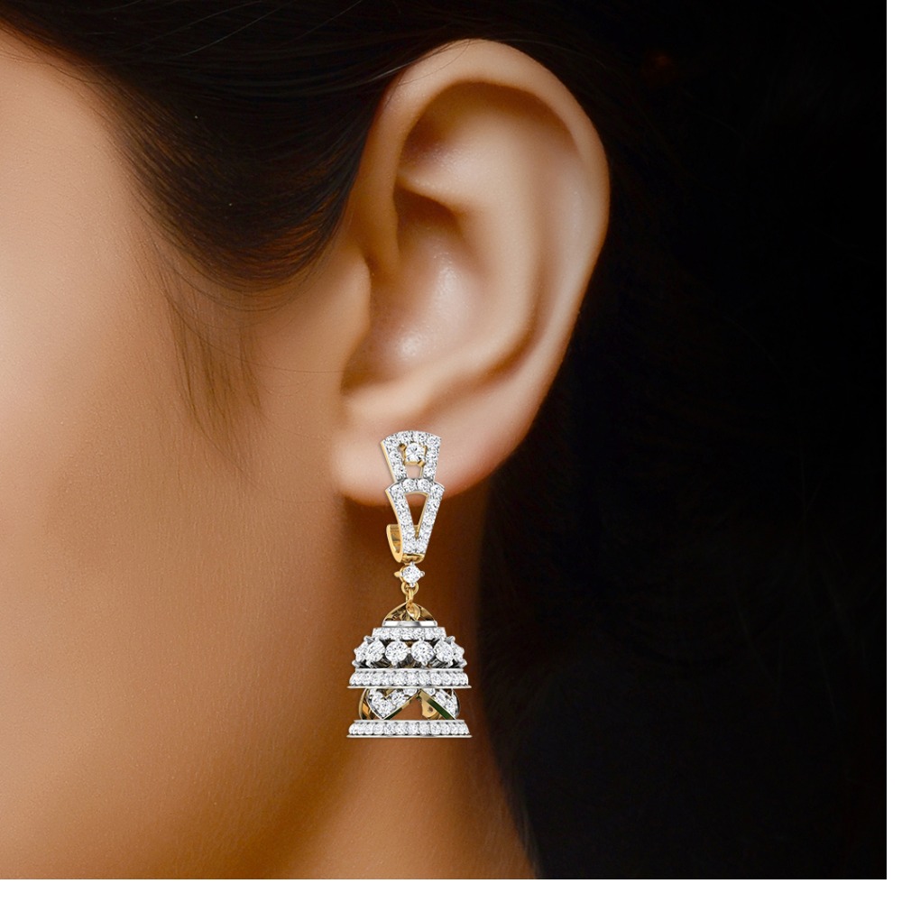 diamond jhumki - Image 2