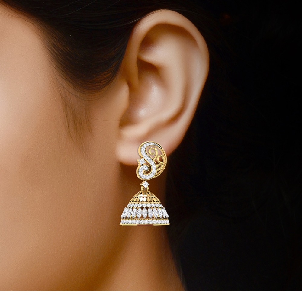 ladies small jhumki - Image 2