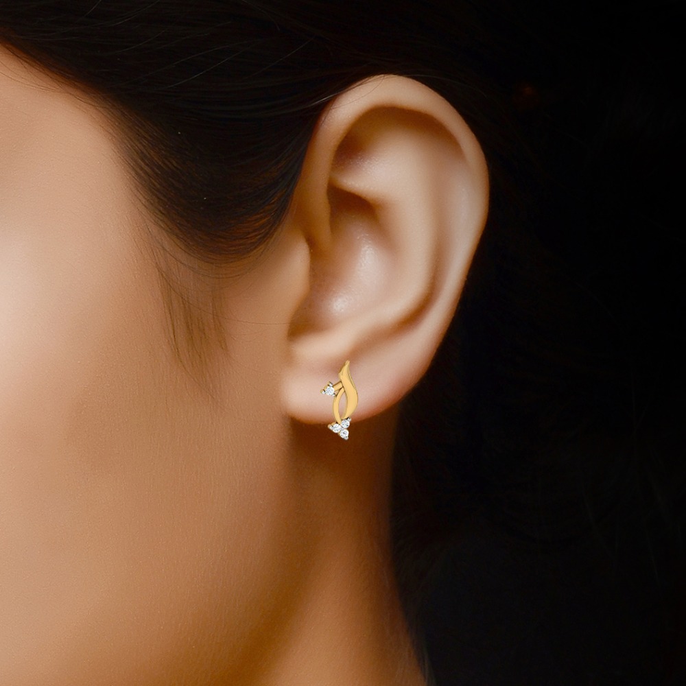 gold studs - Image 2