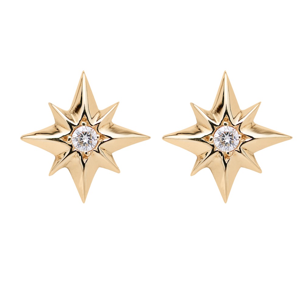star shape studs