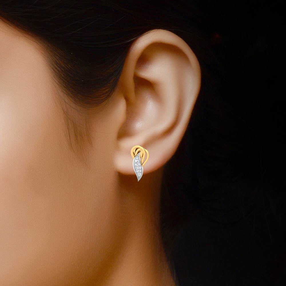 diamond ladies studs - Image 2