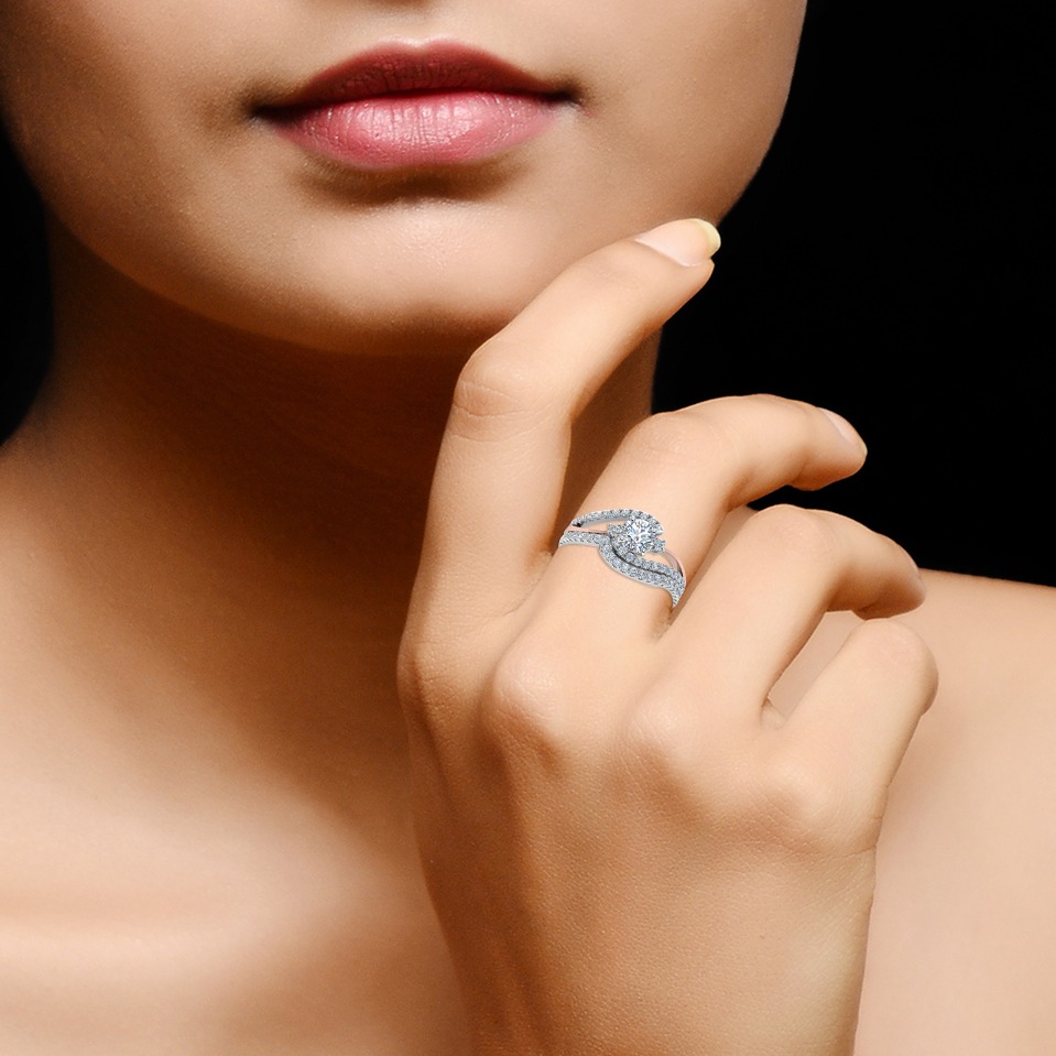 14kt s shape ring - Image 2